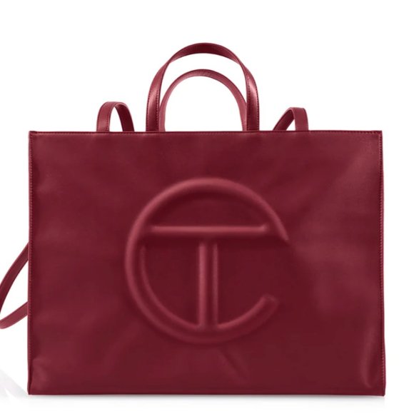 Telfar LARGE Shopping Bag - Oxblood - Picture 1 of 3